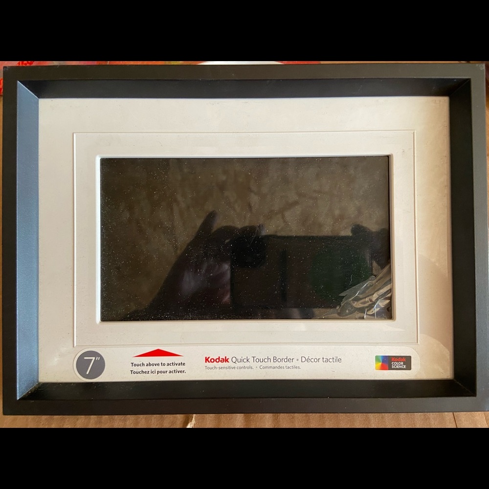 Kodak 7" Digital Picture Frame -Quick Touch Border